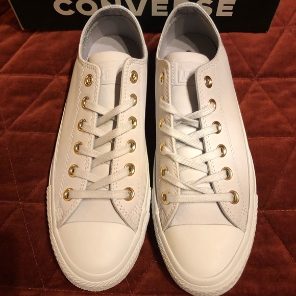 Converse Shoes - Converse CTAS OX Pure Platinum Leather Unisex